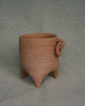 Terracotta Loop Tripod Pot