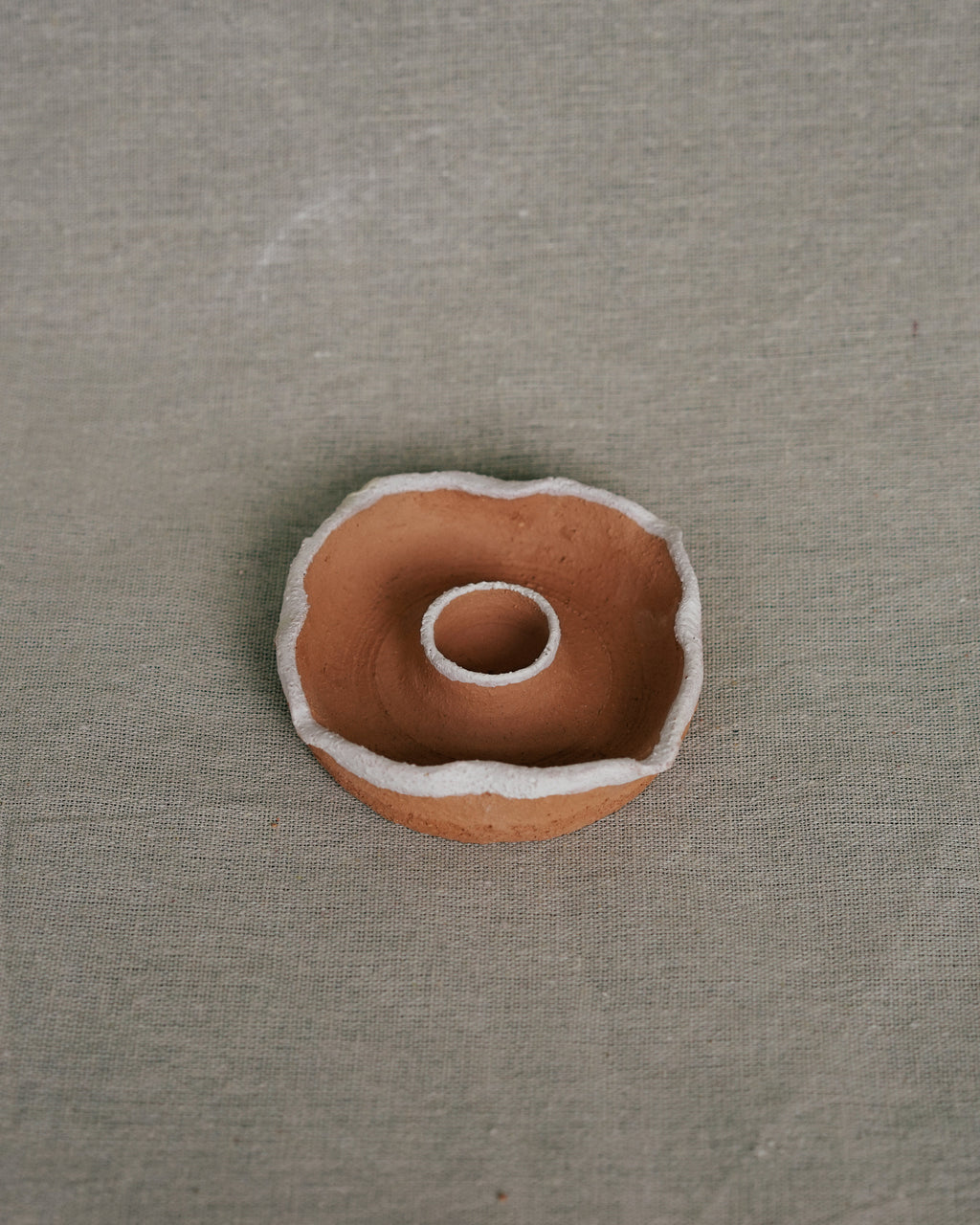 Terracotta Candle Holder