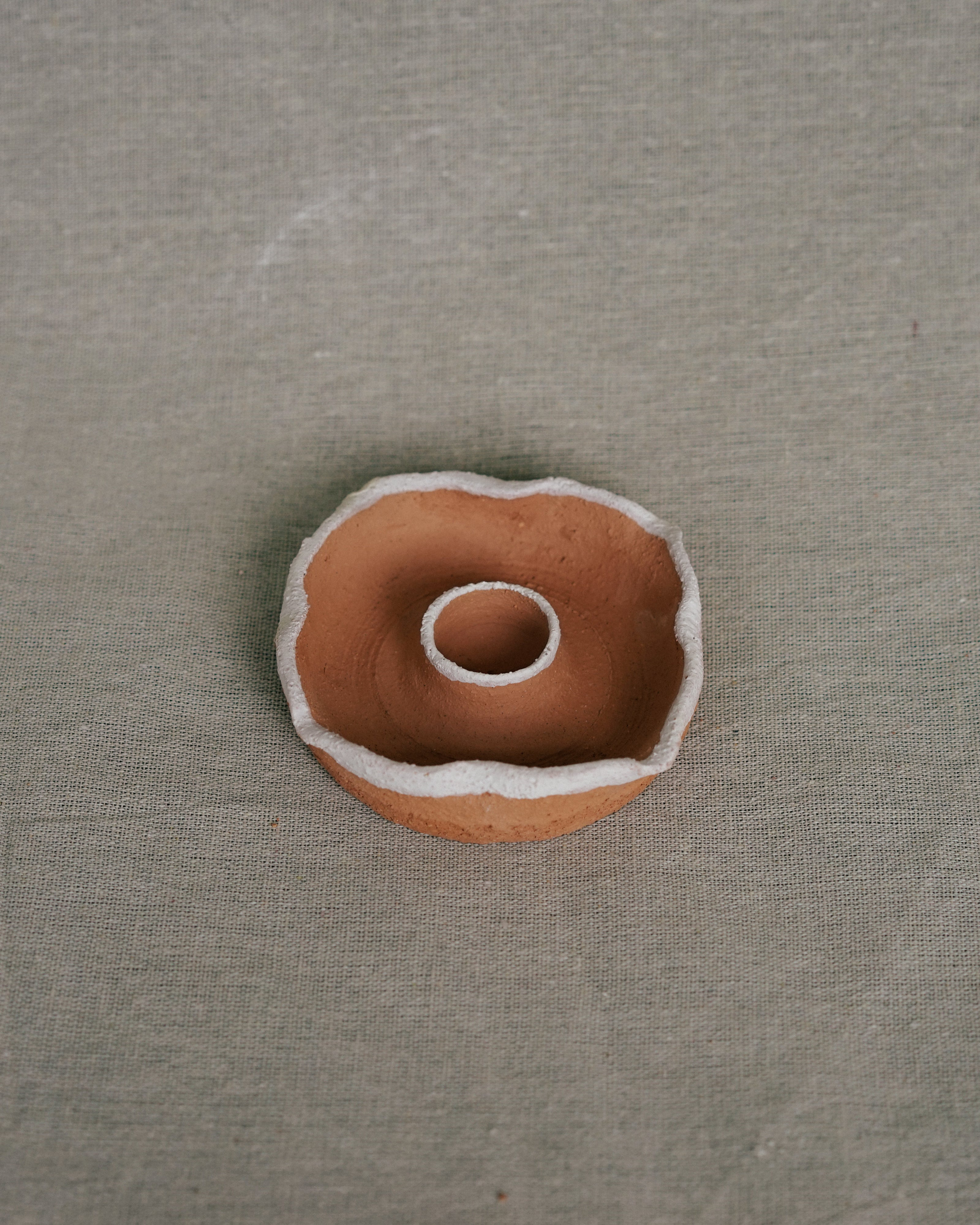 Terracotta Candle Holder
